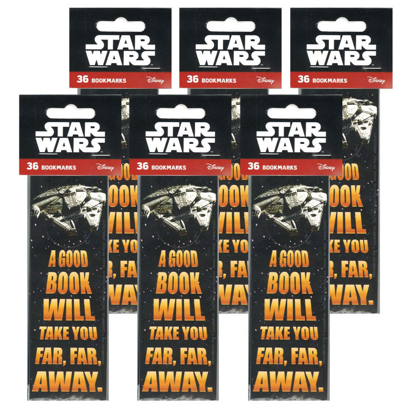 EUREKA - Star Wars™ Good Book Bookmarks, 36 Per Pack, 6 Packs