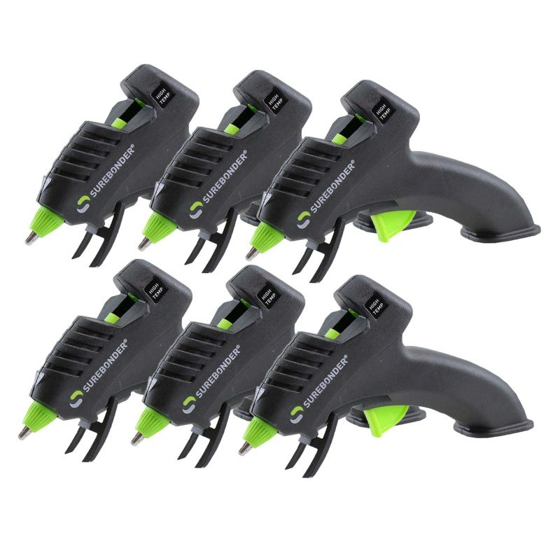 SUREBONDER - Plus Series High Temperature Mini Glue Gun, Pack of 6