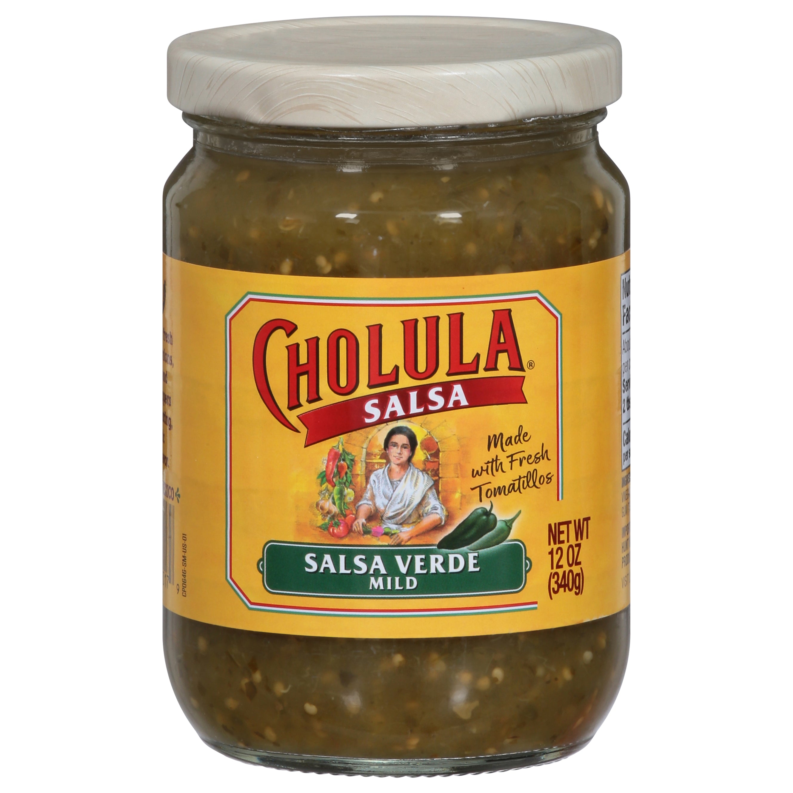 Cholula Mild Salsa Verde Salsa 12 oz - Case of 6