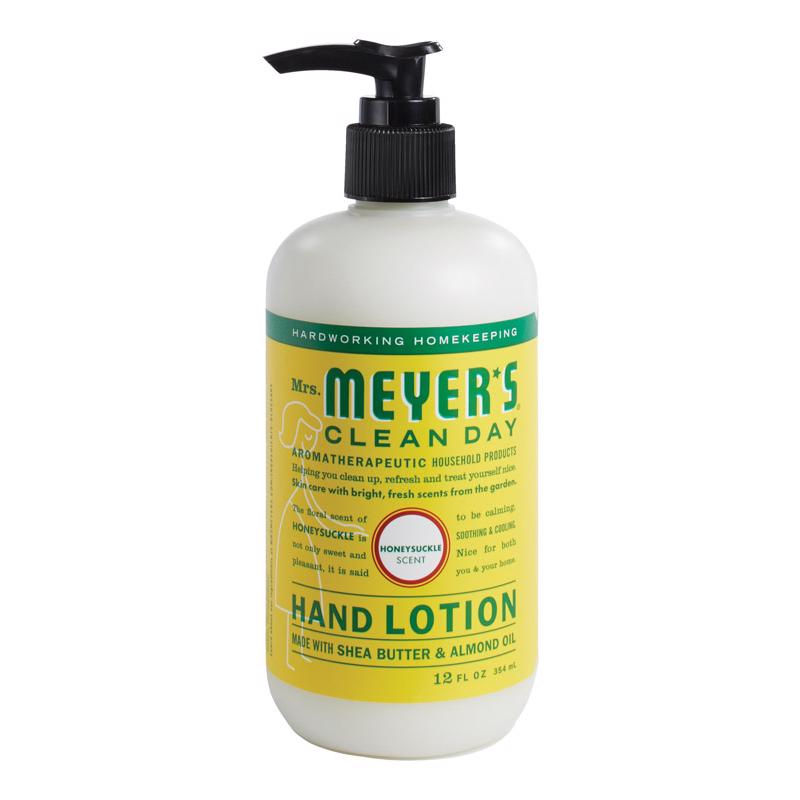 MRS. MEYER'S - Mrs. Meyer's Clean Day Honeysuckle Scent Hand Lotion 12 oz 1 pk - Case of 6