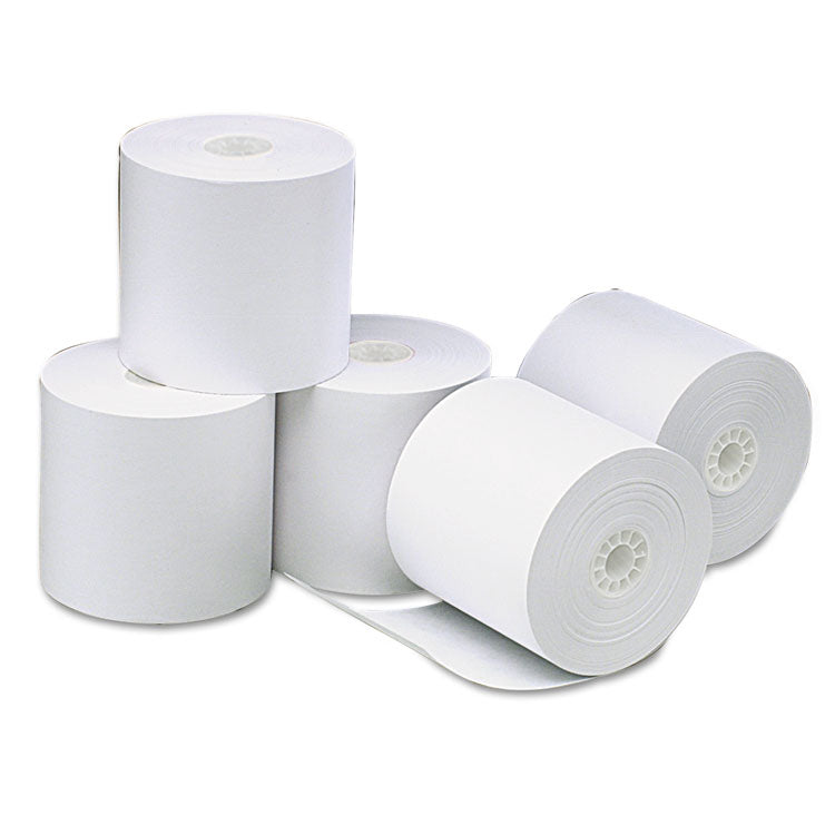 Universal - Direct Thermal Printing Paper Rolls, 3.13" x 273 ft, White, 50/Carton