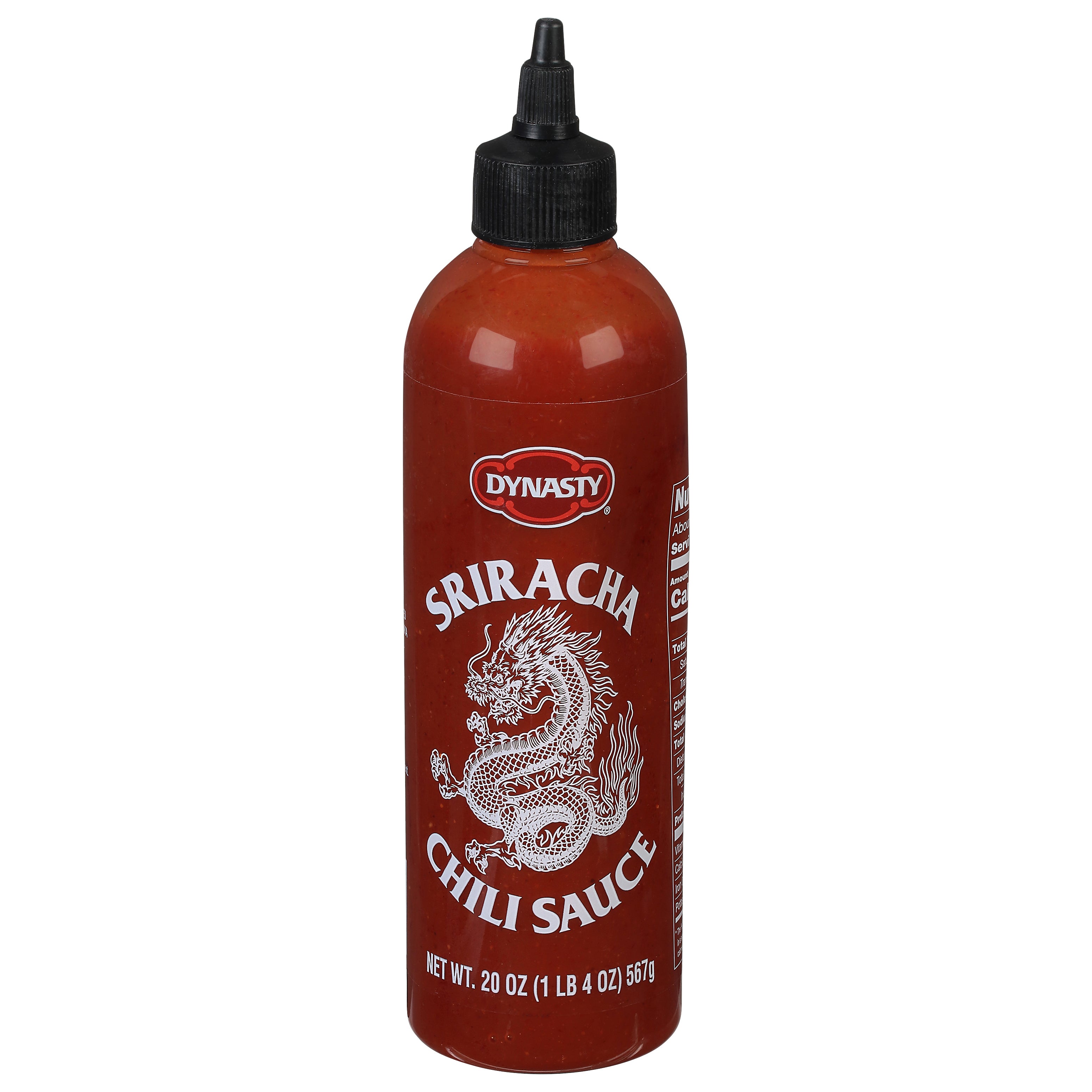 Dynasty Sriracha Chilli Sauce 20 oz - Case of 12