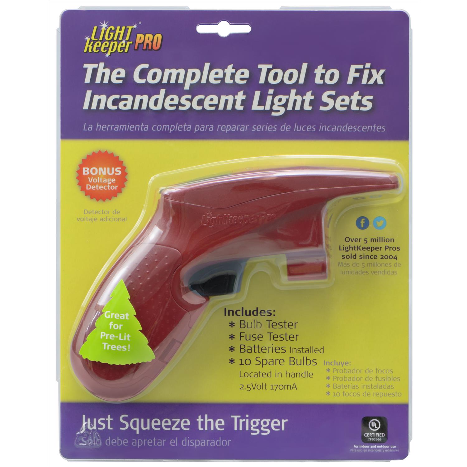 LightKeeper Pro 9.75 in. Incandescent Light Repair 1 pk