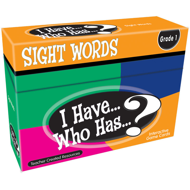 TEACHER CREATED RESOURCES - I Have, Who Has Sight Words Game, Grade 1