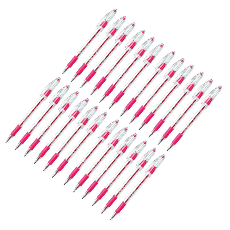 PENTEL - R.S.V.P.® Ballpoint Pen, Fine Point, Pink, Pack of 24