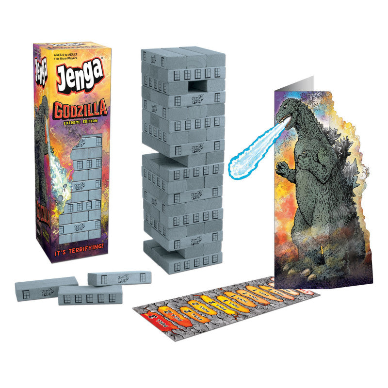 USAOPOLY - JENGA®: Godzilla Extreme Edition