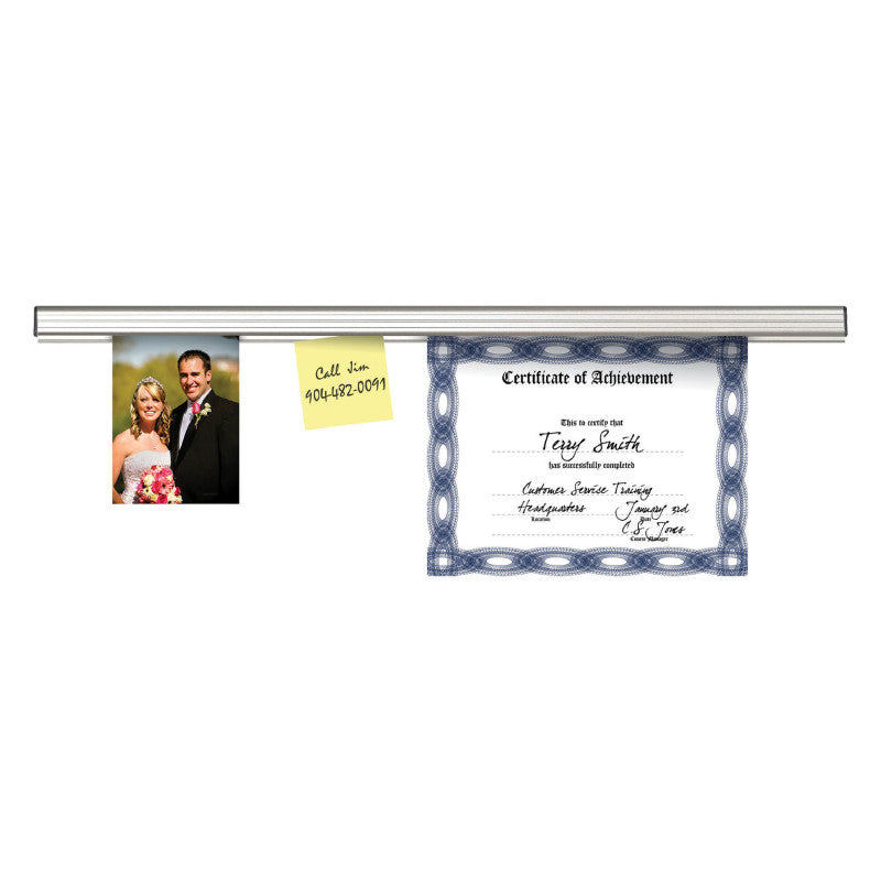 GRIP-A-STRIP - Display Rail, 3 Feet, Satin, Mid Size