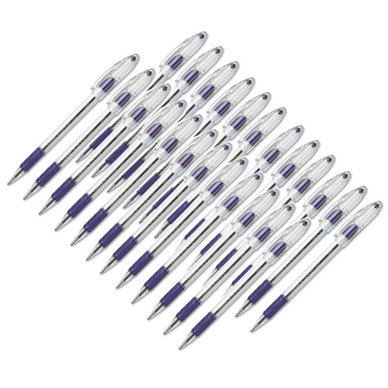 PENTEL - R.S.V.P.® Ballpoint Pen, Medium Point, Violet, Pack of 24