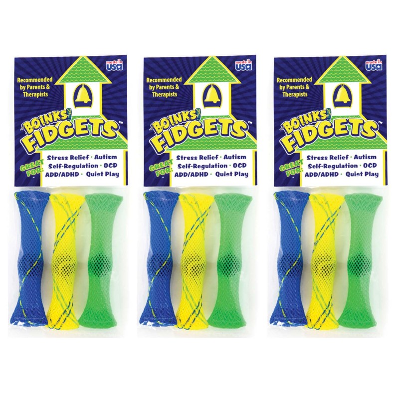 ENDLESS POSSIBILITIES - Boinks® Fidgets™ 3 Per Pack, 3 Packs