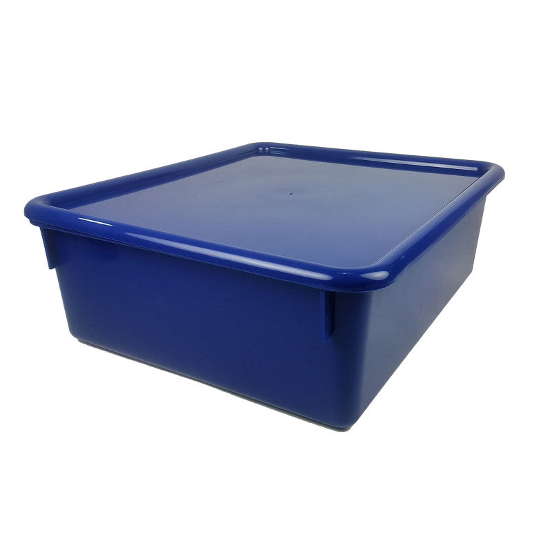 ROMANOFF - Double Stowaway® Tray with Lid, Blue