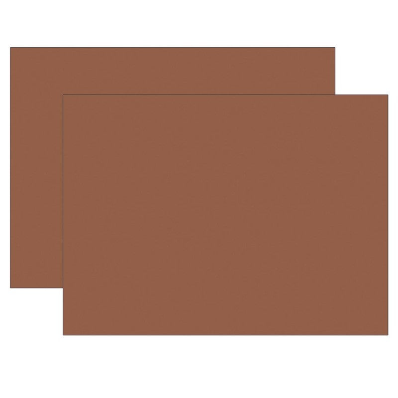 TRU-RAY - Construction Paper, Warm Brown, 18" x 24", 50 Sheets Per Pack, 2 Packs
