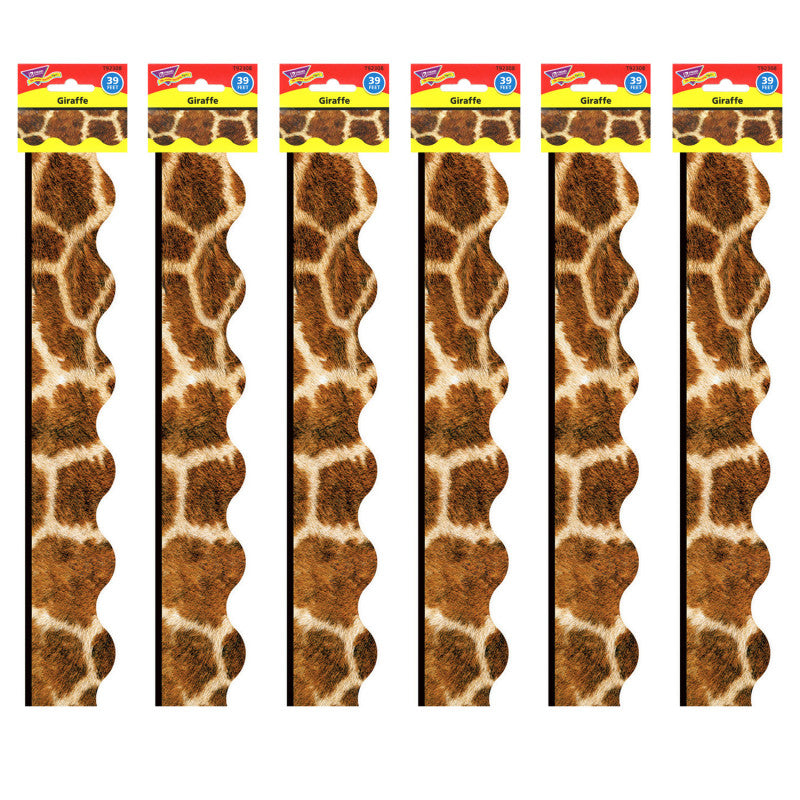 TREND - Giraffe Terrific Trimmers®, 39 Feet Per Pack, 6 Packs