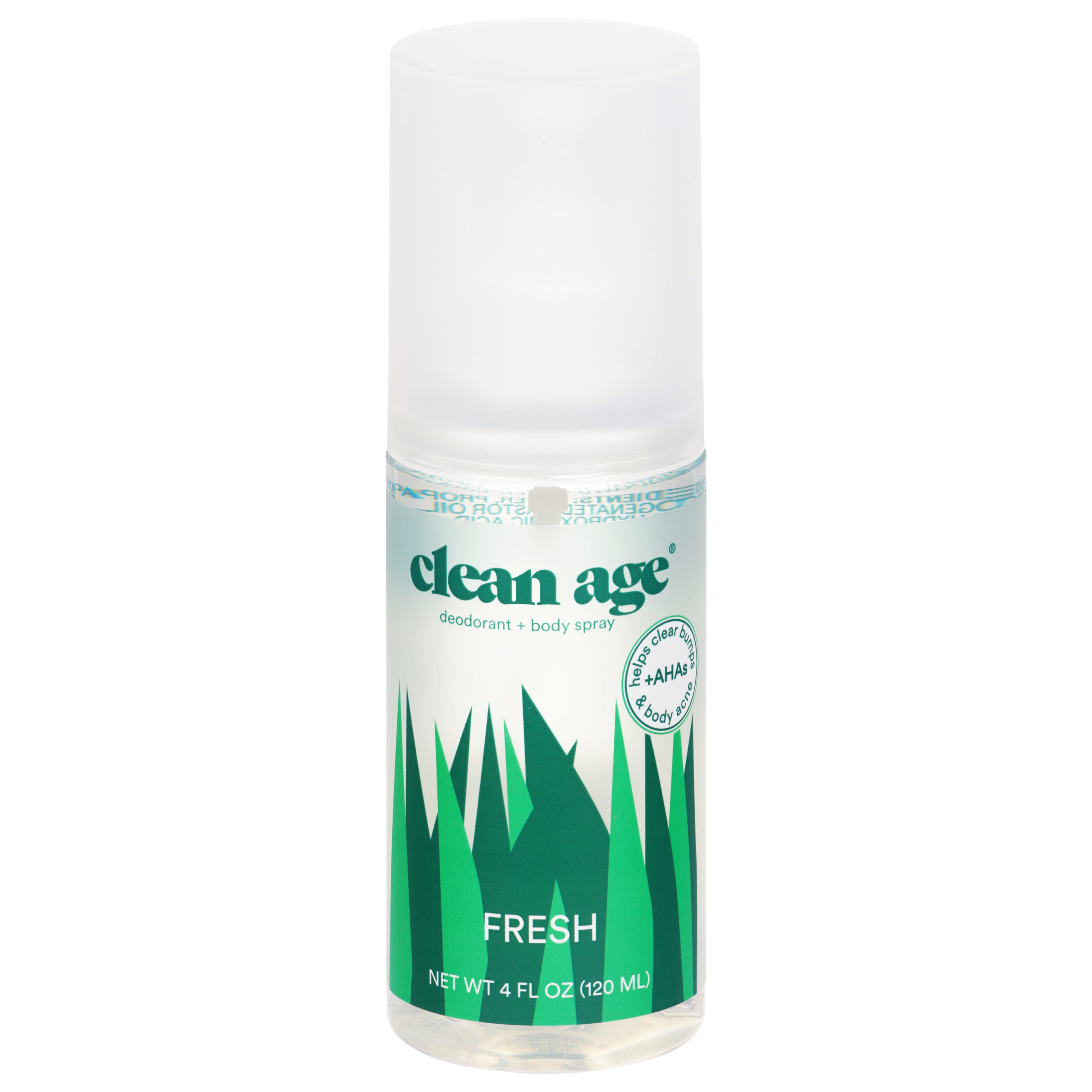 Clean Age Fresh Deodorant + Body Spray 4 fl oz - Case of 1