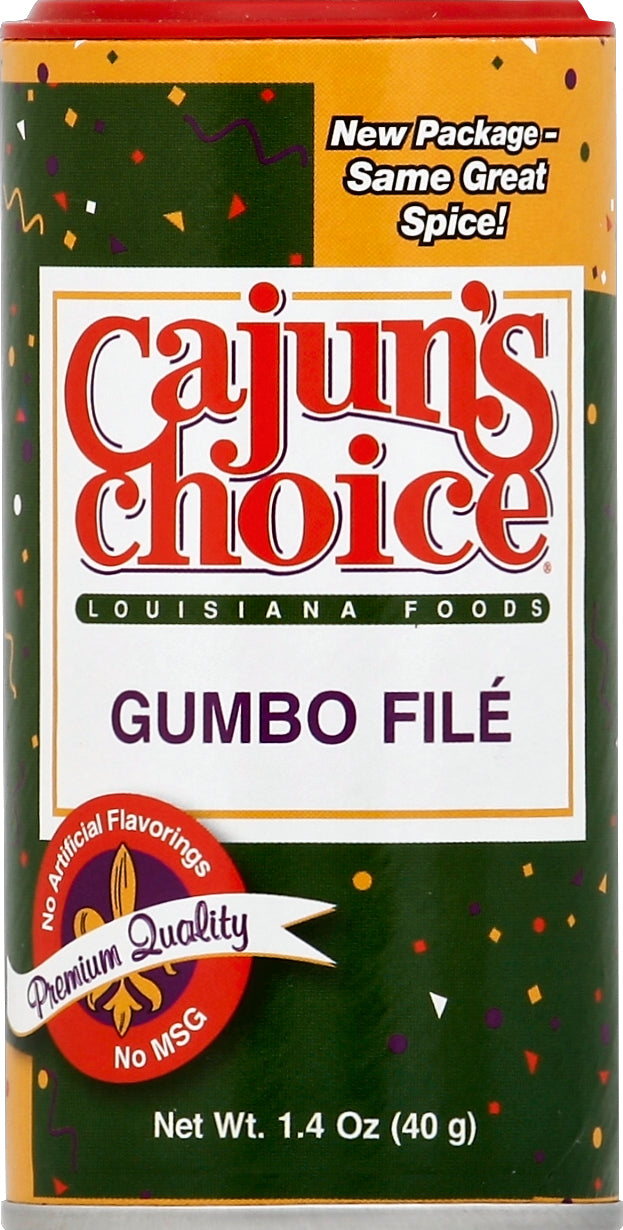 Cajuns Choice Gumbo File 1.4 oz - Case of 12