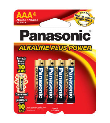 Panasonic AAA4 Alkaline Plus Power