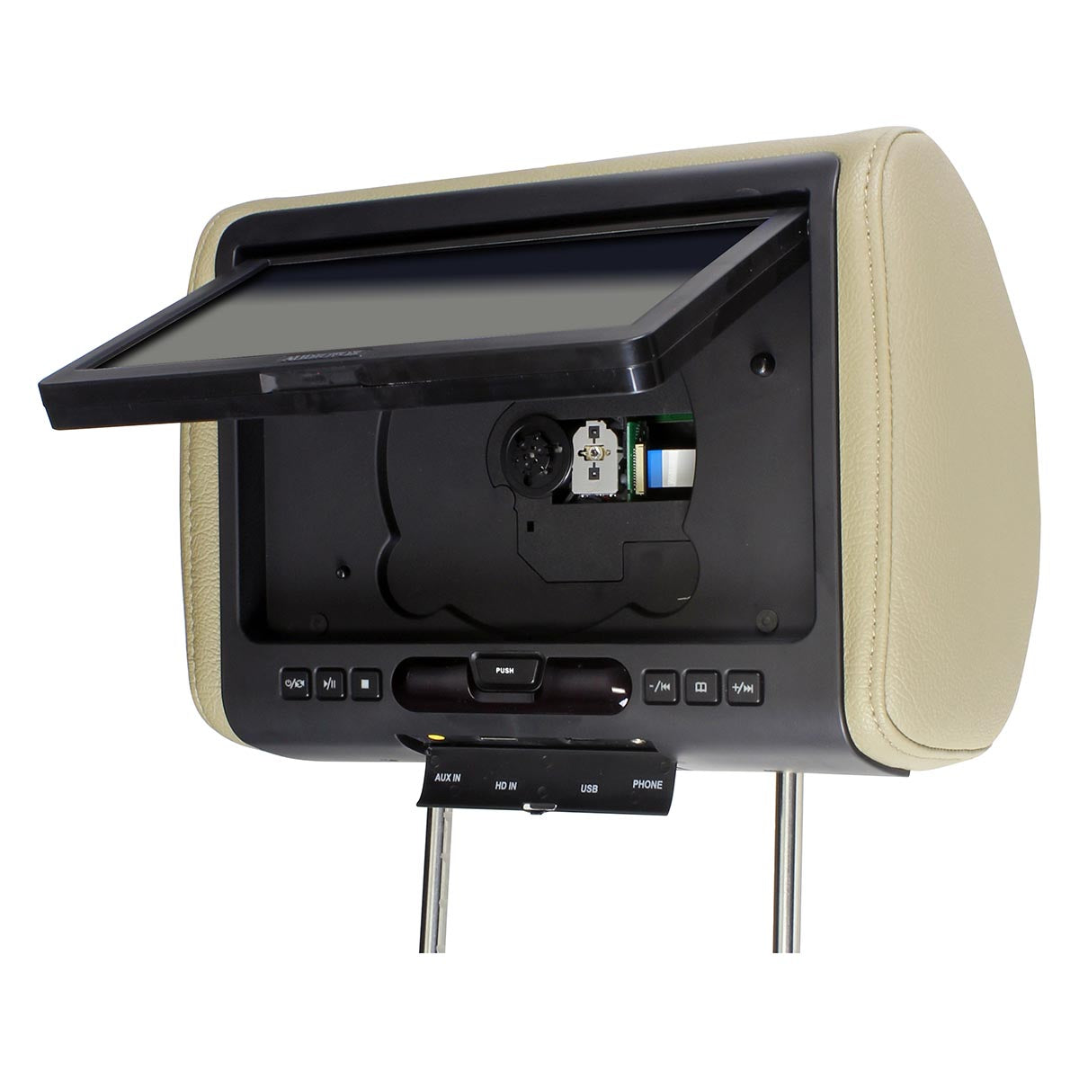 Movies to Go - Single 9‚Äù Headrest w/DVDHDMI Input & 3 Color Skins