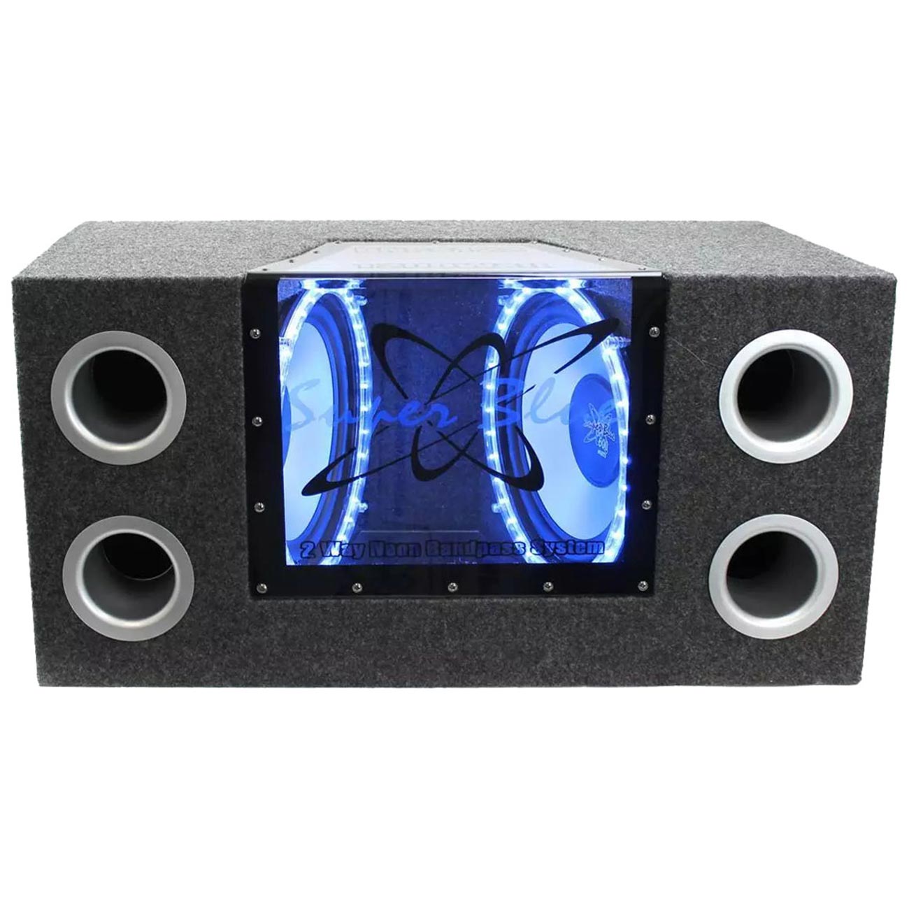 Pyramid Dual 10" Subwoofer Enclosure 1000W MAX