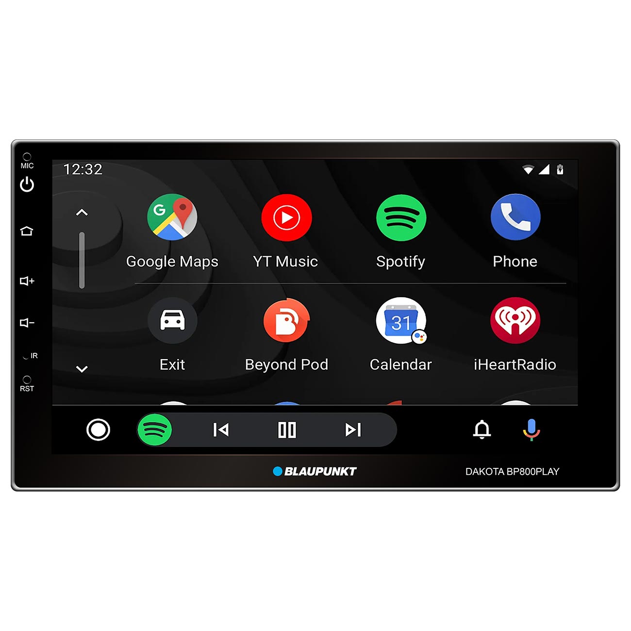 Blaupunkt 7‚Äù Double DIN MECHLESS Fixed Face Touchscreen Receiver with Mirrorlink Android Auto/Apple