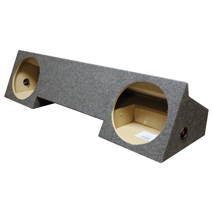 QPower Dodge Extended-Cab ‚Äô96-‚Äô01 Dual 12‚Ä≥ Sealed Empty Woofer Enclosure