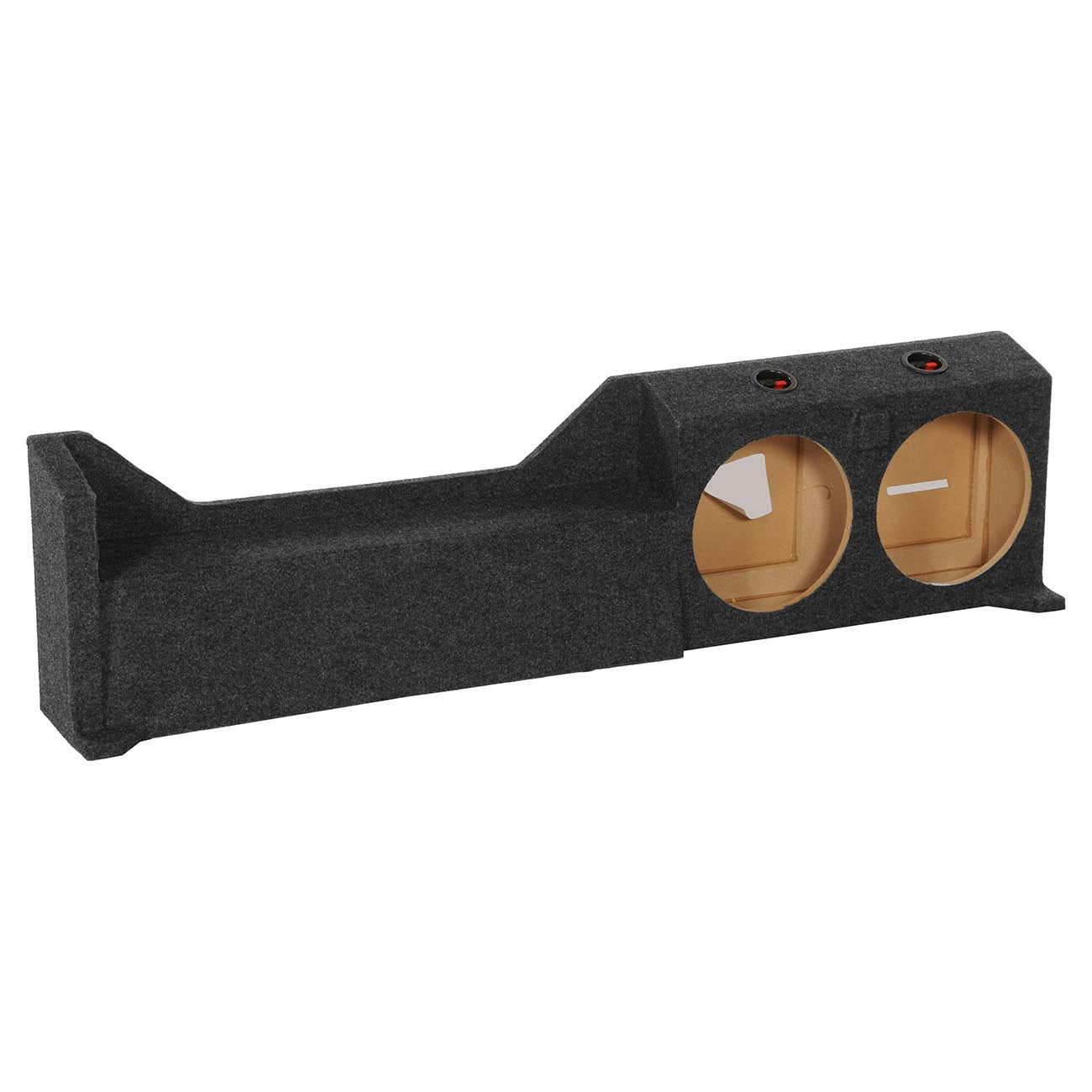QPower Nissan Frontier Crew Cab '05-'21 Dual 10" Sealed Woofer Box