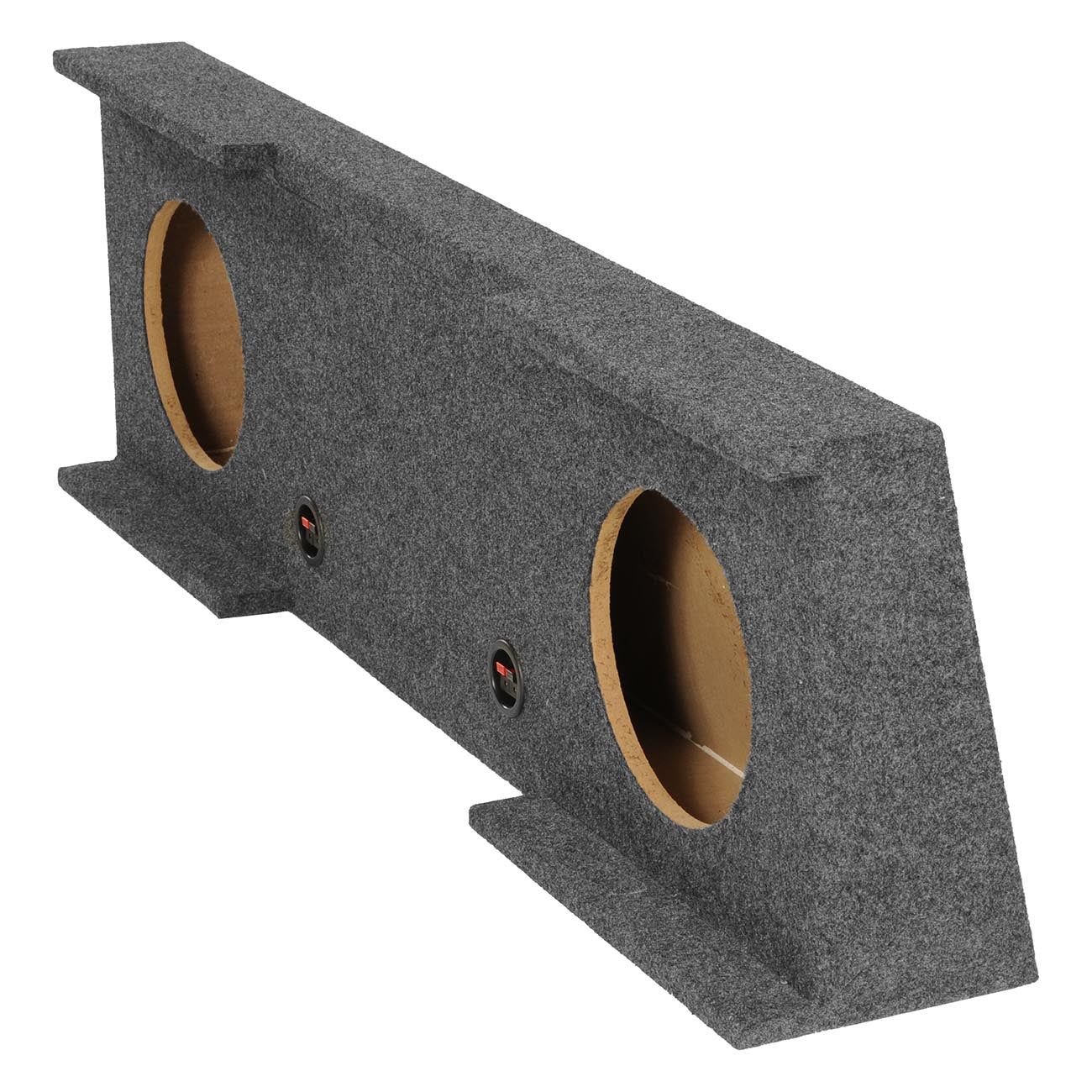 QPower GMC/Chevy Crew Cab '07-'13 Dual 10" Empty Woofer Box
