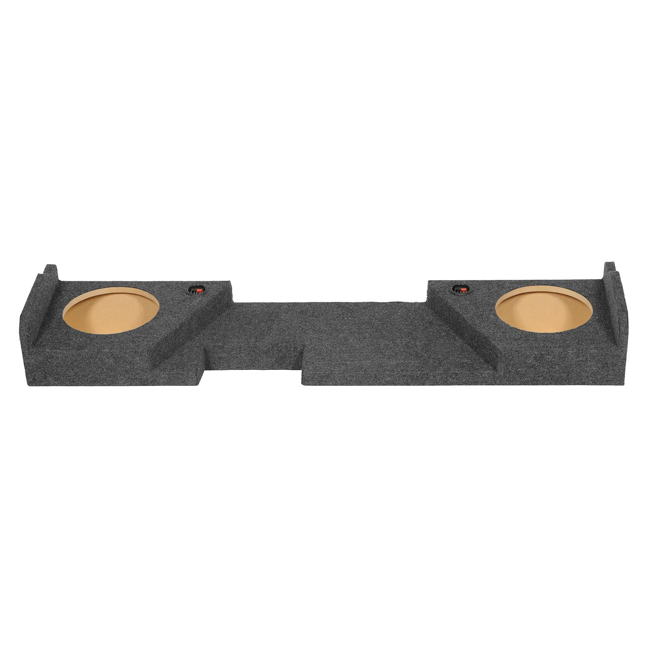 QPower GMC/Chevy Double Cab '14-'24 Dual 10" Empty Woofer Box