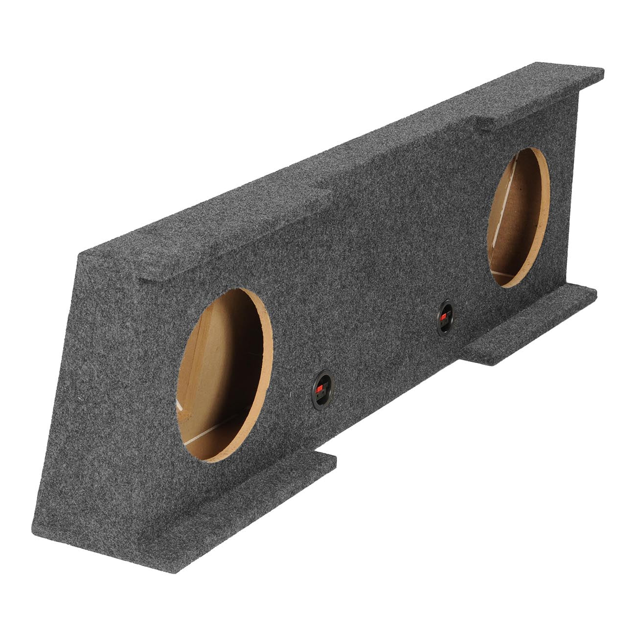 QPower GMC/Chevy Crew Cab '07-'13 Dual 12" Empty Woofer Box