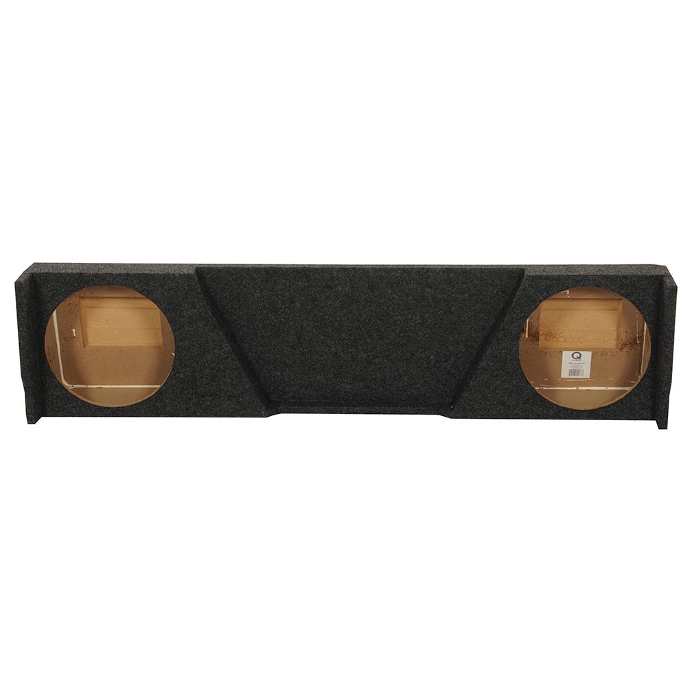 QPower GMC/Chevy Extended Cab (High Transmission) '07-'13 Dual 12" Empty Woofer Box