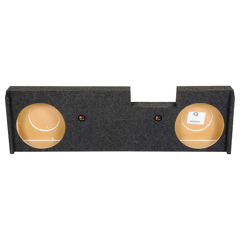 QPower GMC/Chevy Crew Cab '14-'18 Dual 12" Empty Woofer Box