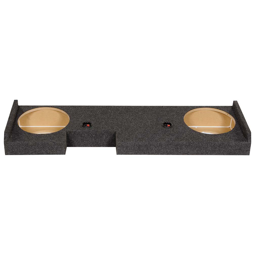 QPower GMC/Chevy Crew Cab '14-'18 Dual 12" Empty Woofer Box