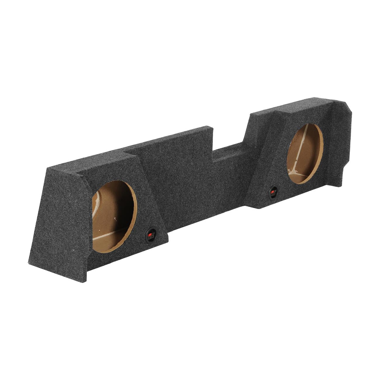 QPower GMC/Chevy Double Cab '14-'24 Dual 12" Empty Woofer Box