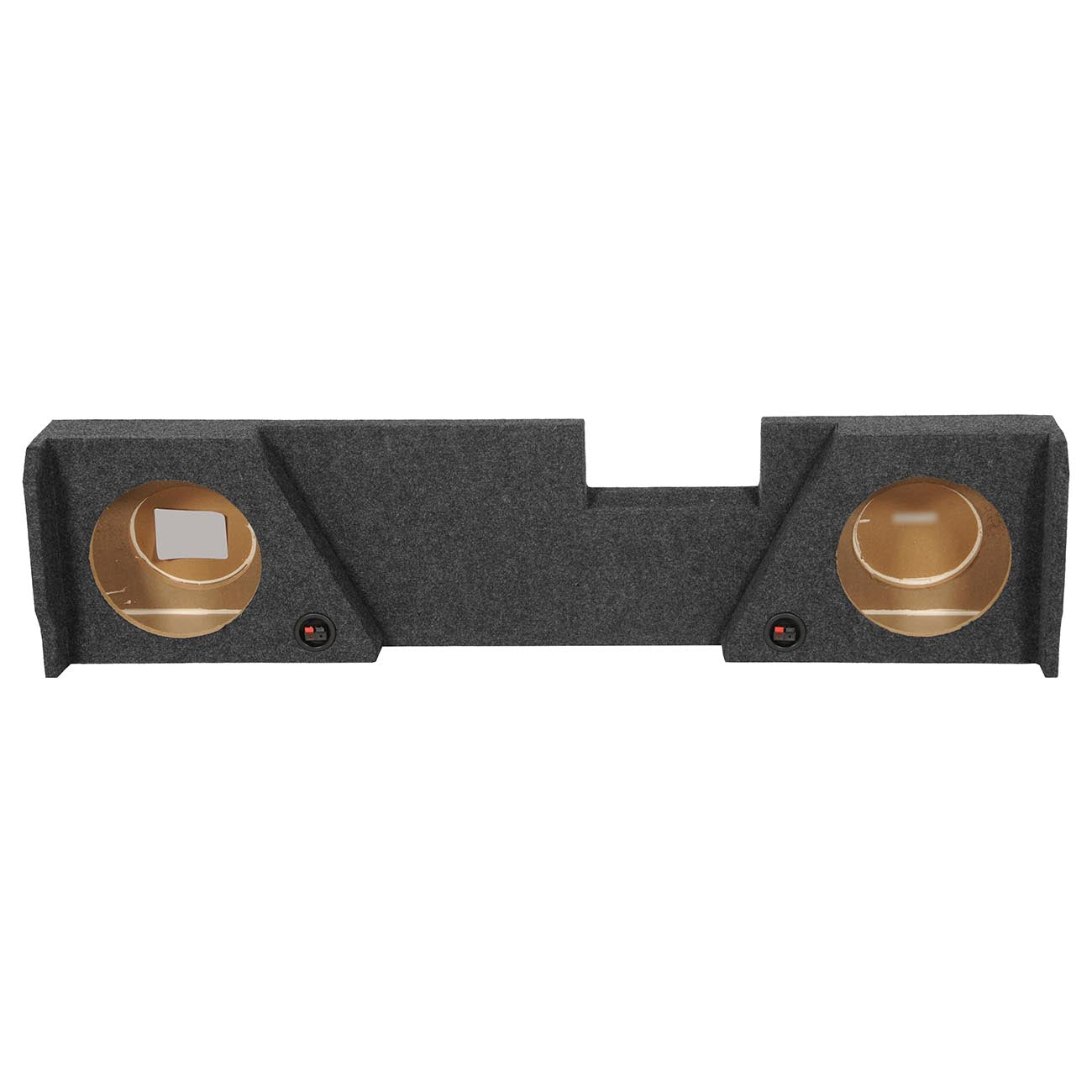 QPower GMC/Chevy Double Cab '14-'24 Dual 12" Empty Woofer Box