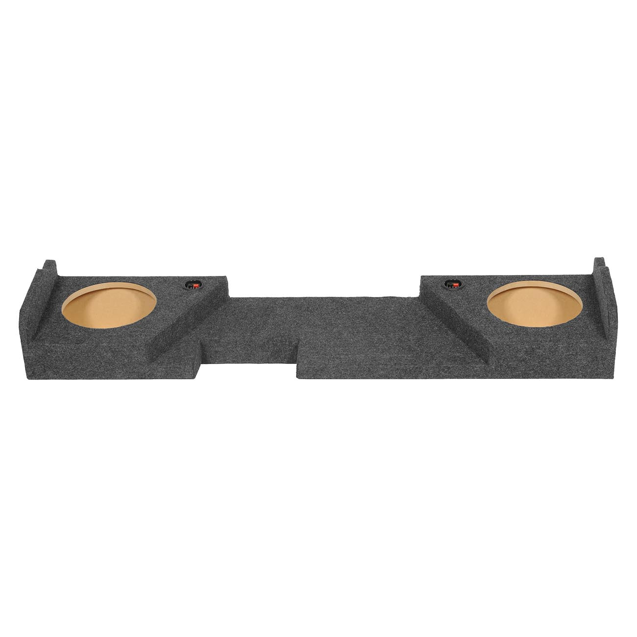 QPower GMC/Chevy Double Cab '14-'24 Dual 12" Empty Woofer Box