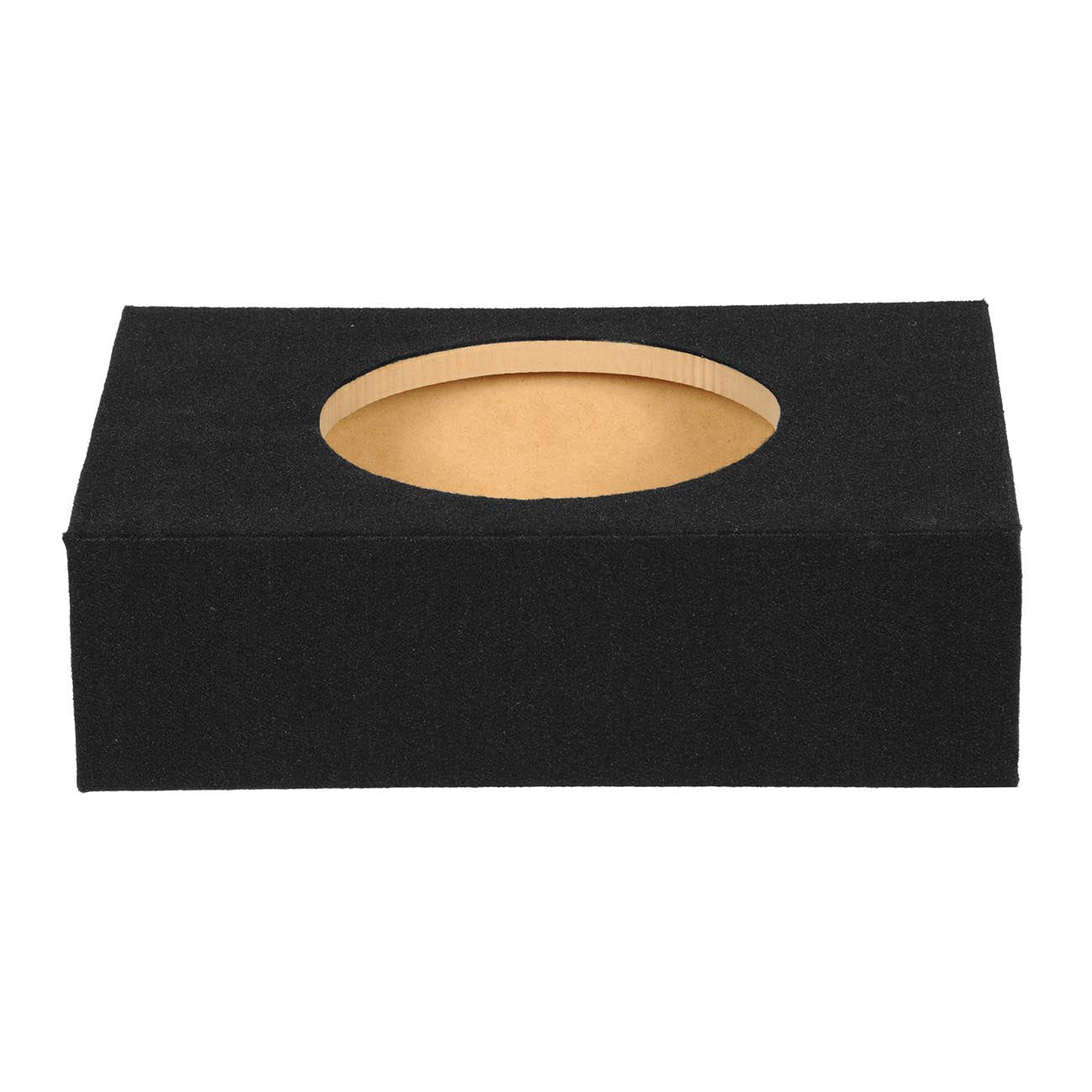 Qpower Single 10‚Ä≥ Shallow Mount Sealed Empty Woofer Enclosure