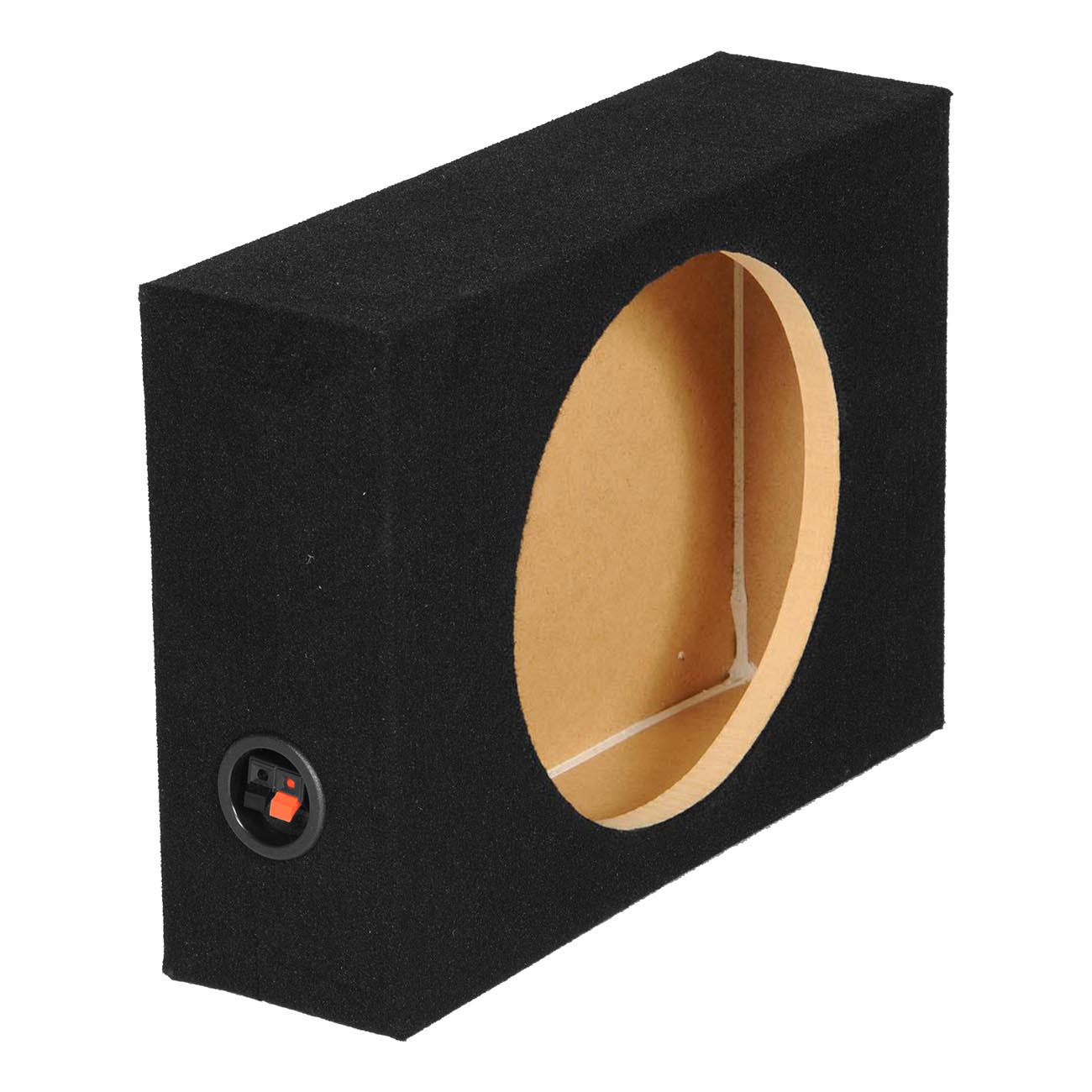 Single 12‚Ä≥ Shallow Mount Sealed Empty Woofer Enclosure