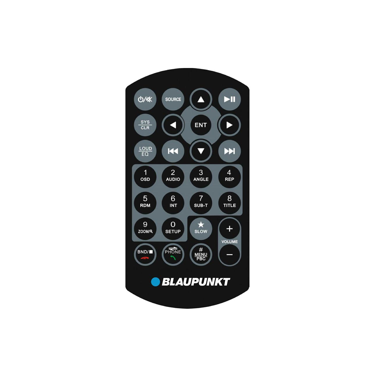 Blaupunkt 6.95‚Äù Double DIN Fixed Face Touchscreen Mechless Receiver with Bluetooth USB/SD Inputs an