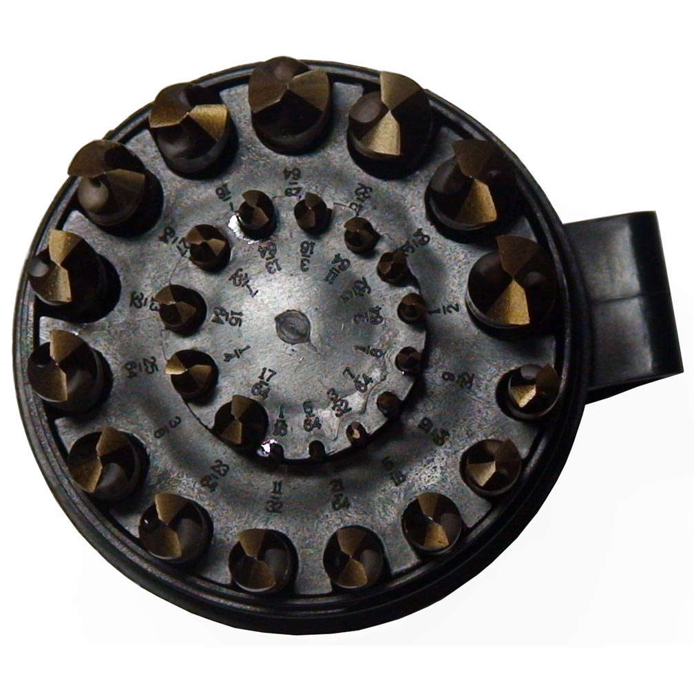 DRILL AMERICA 1/16-1/2x64THS COBALT SET IN PLASTIC CASE [DA29JCOPC]