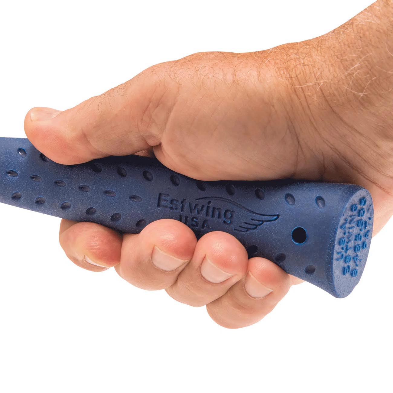 Estwing 24 oz. Ball peen Hammer with Blue Shock Reduction Grip