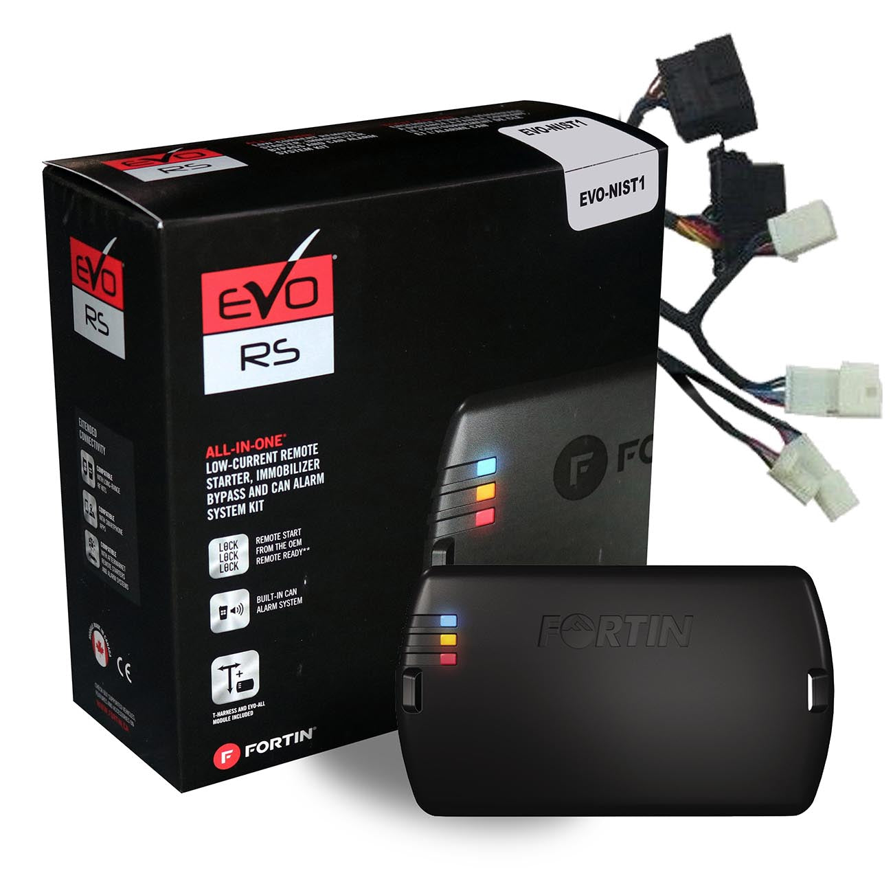 Fortin Remote Start Module & T-Harness For '07-'22 Nissan & Infiniti Push-To-Start vehicles