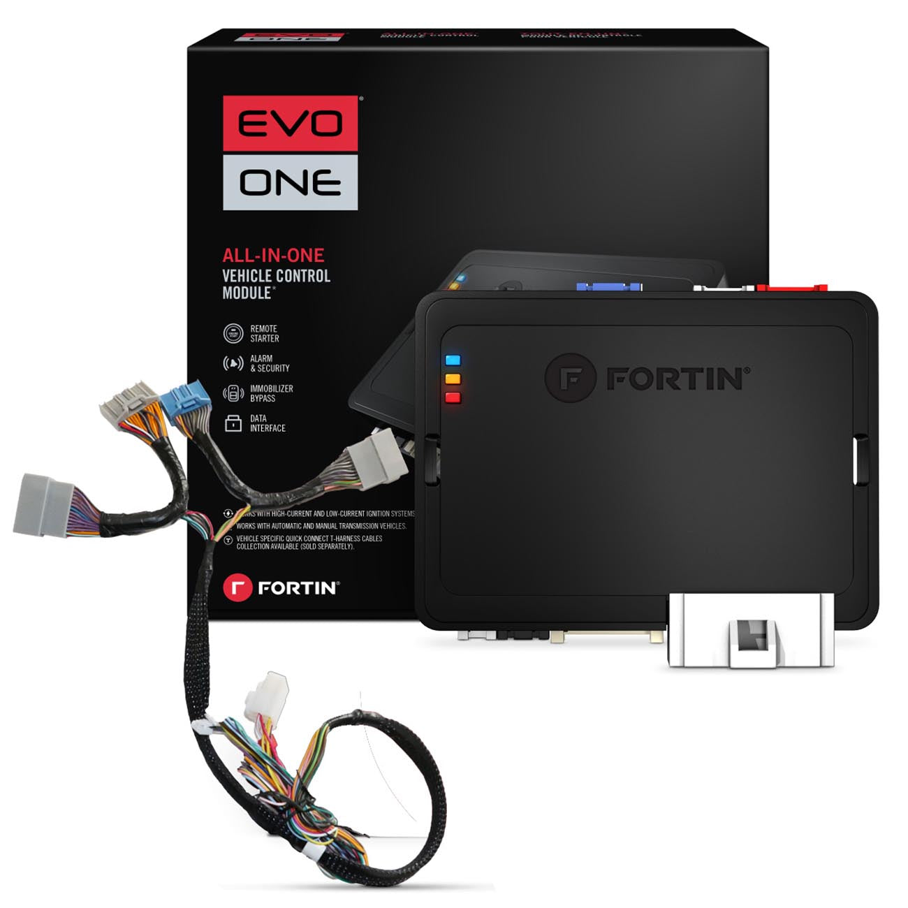 FORTIN EVO‚ÄêONE & T‚ÄêHarness for select Honda and Acura Push‚ÄêTo‚ÄêStart 2013 to 2017