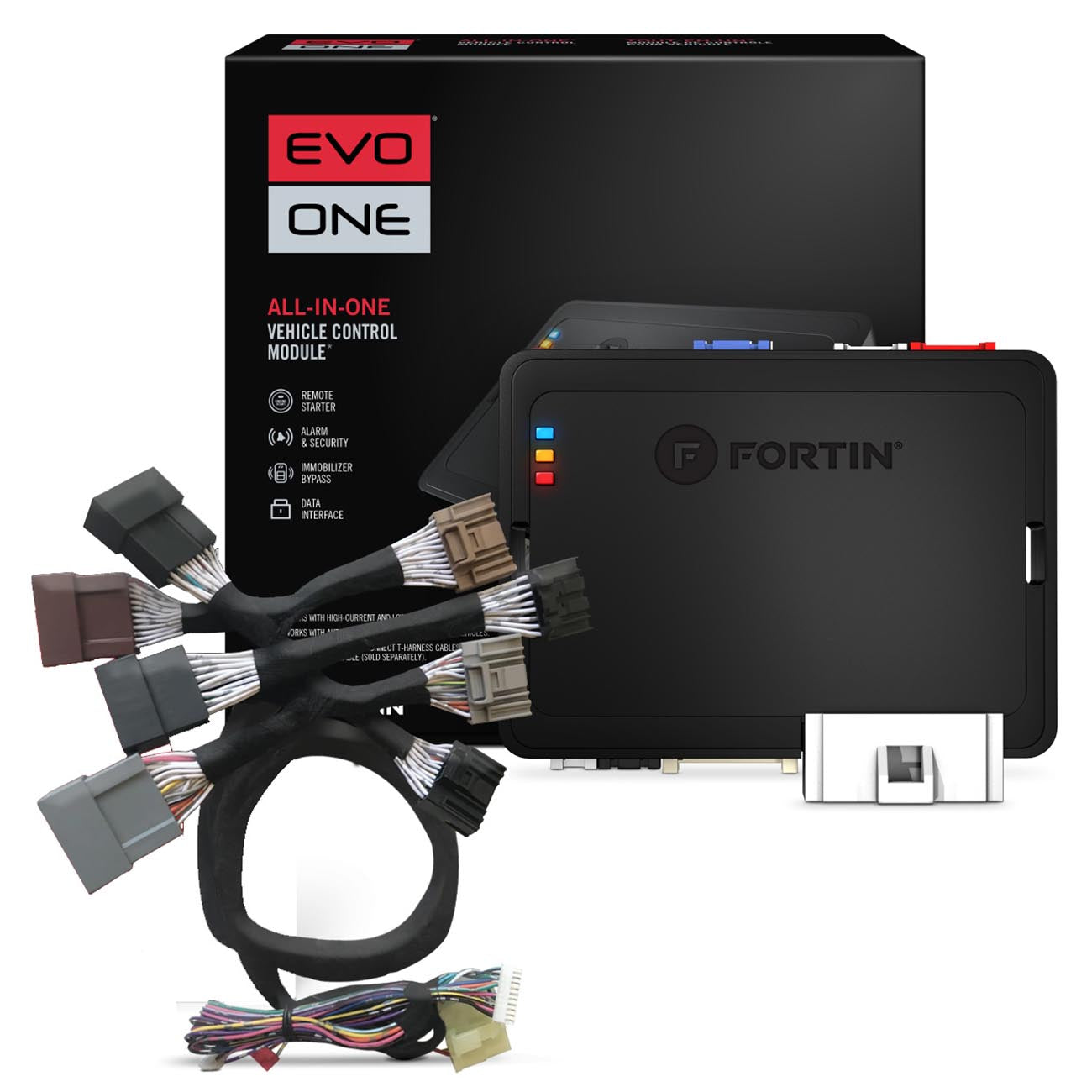 FORTIN EVO‚ÄêONE & T‚ÄêHarness for select Hyundai and Kia Push‚ÄêTo‚ÄêStart 2016-2022