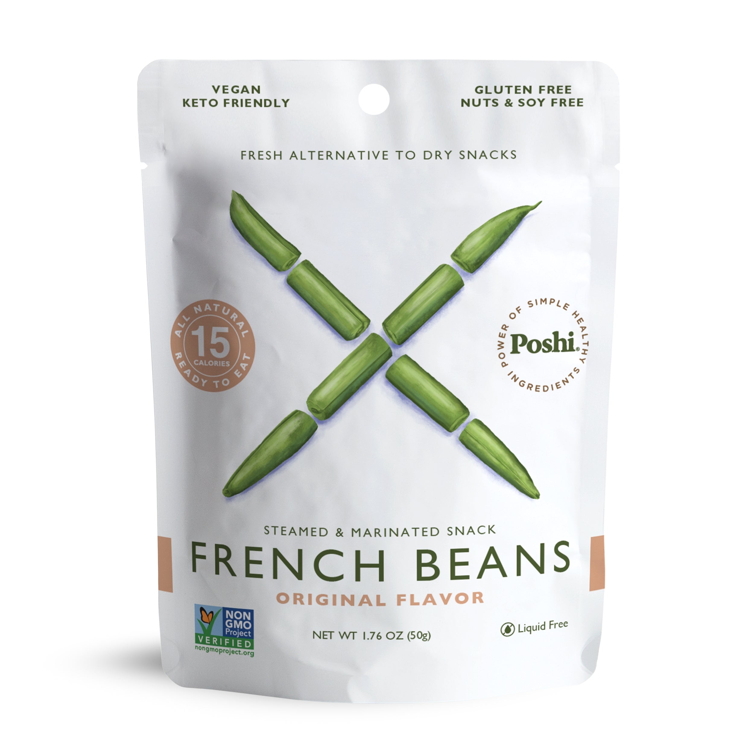 Poshi - Snk Frnch Bean Mrntd Orig - CS of 10-1.76 OZ