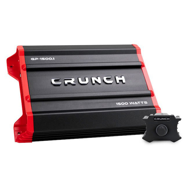 Crunch Ground Pounder 1 x 750 @ 4 Ohms 1 x 7500 @ 2 Ohms N/A @ 1 Ohms Class A/B