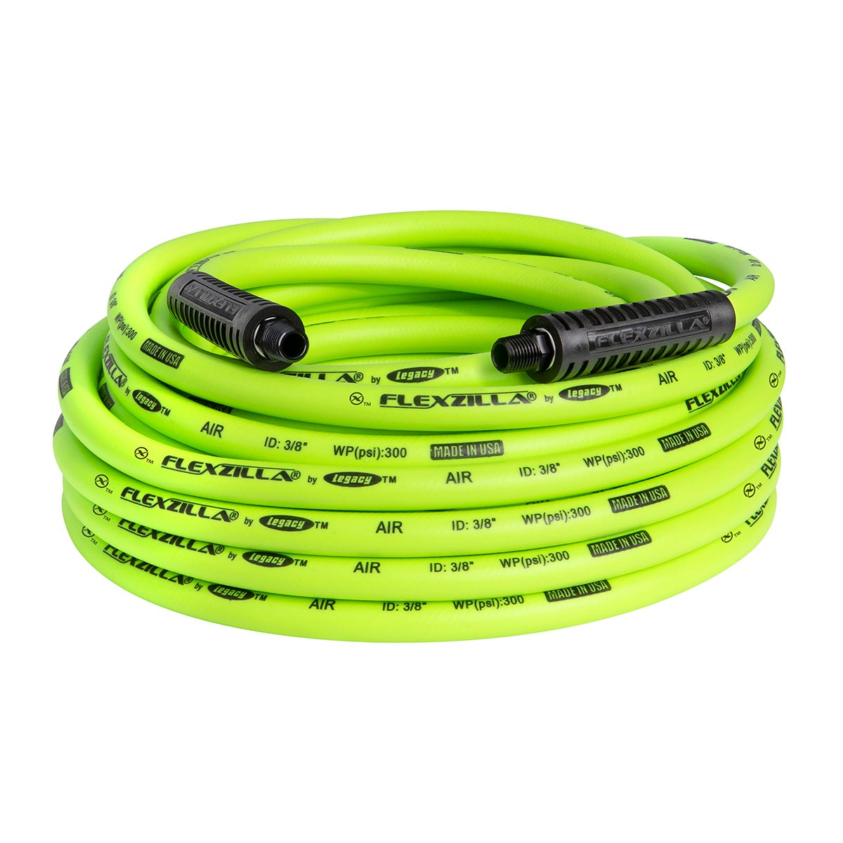 Flexzilla Heavy Duty Lightweight Air Hose 3/8" x 50' [HFZ3850YW3]