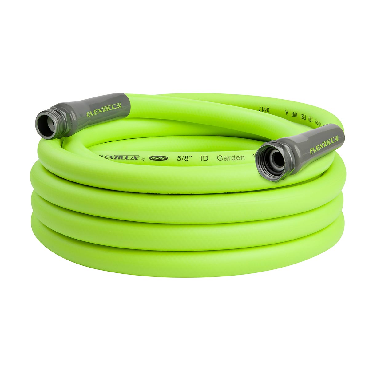 Flexzilla¬Æ Garden Hose 5/8" x 25' 3/4" - 11 1/2 GHT Fittings ZillaGreen¬Æ