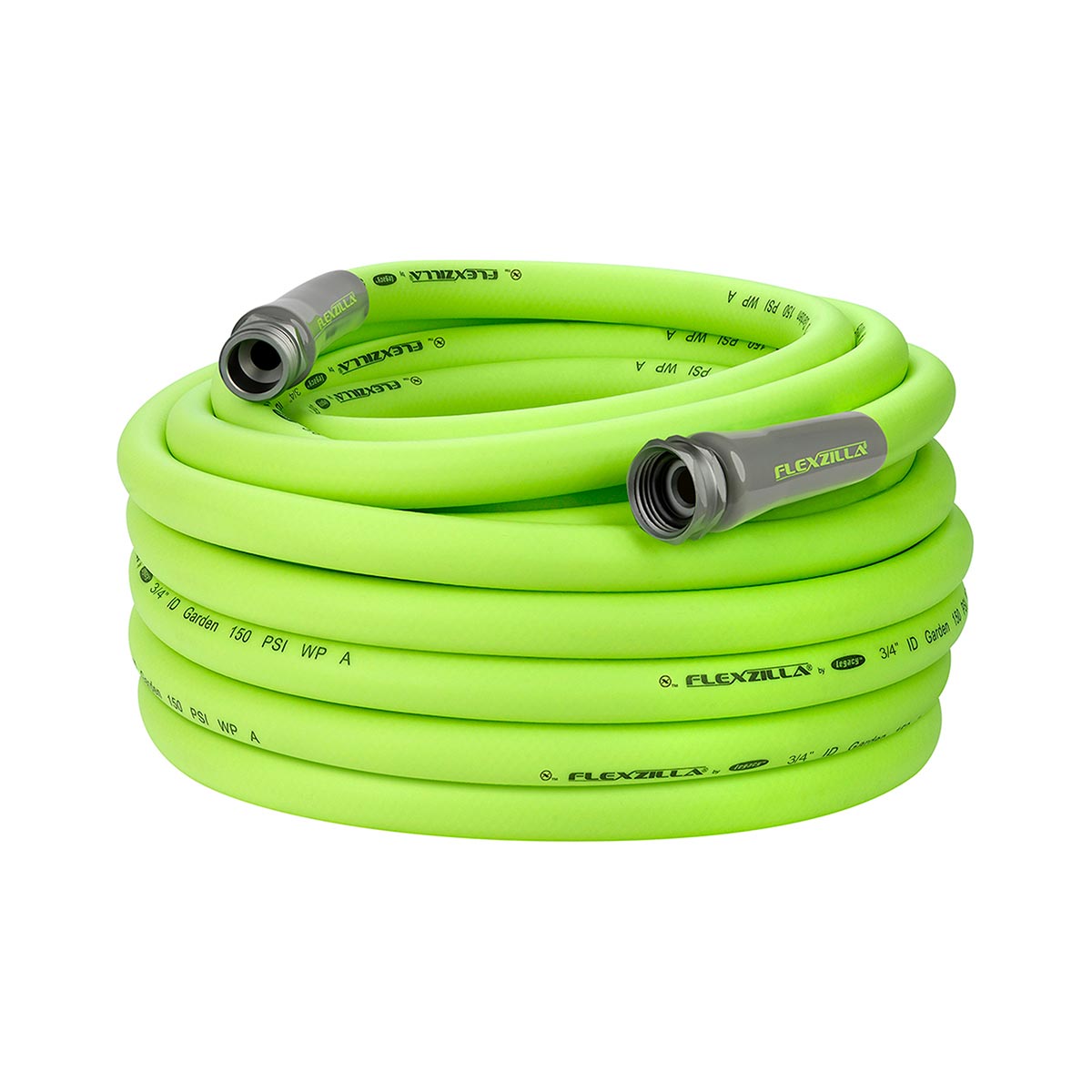Flexzilla¬Æ Garden Hose 3/4" x 75' 3/4" - 11 1/2 GHT Fittings ZillaGreen¬Æ