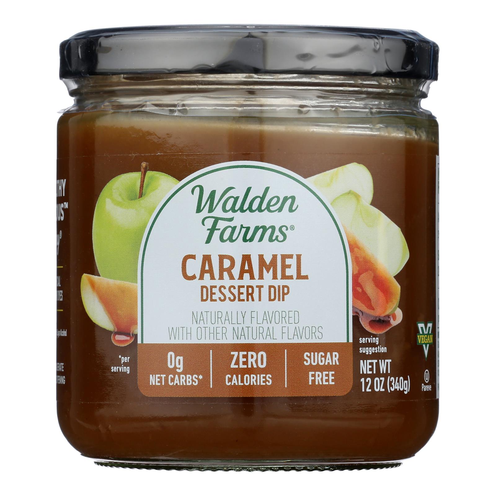 Walden Farms Caramel Dip - Sugar Free - Case of 6 - 12 oz