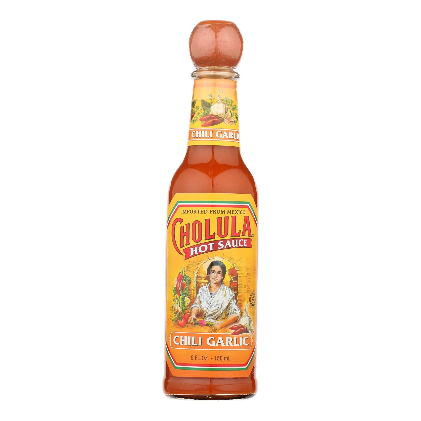 Cholula Hot Sauce - Chili Garlic - 5 Fl oz.
