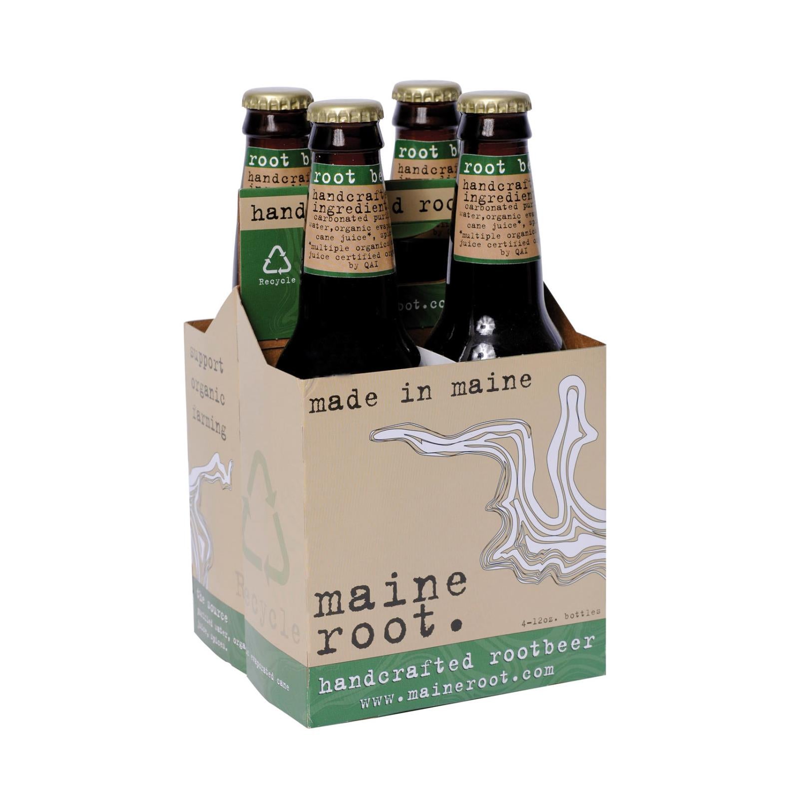 Maine Root Beer - Case of 6 - 12 Fl oz.
