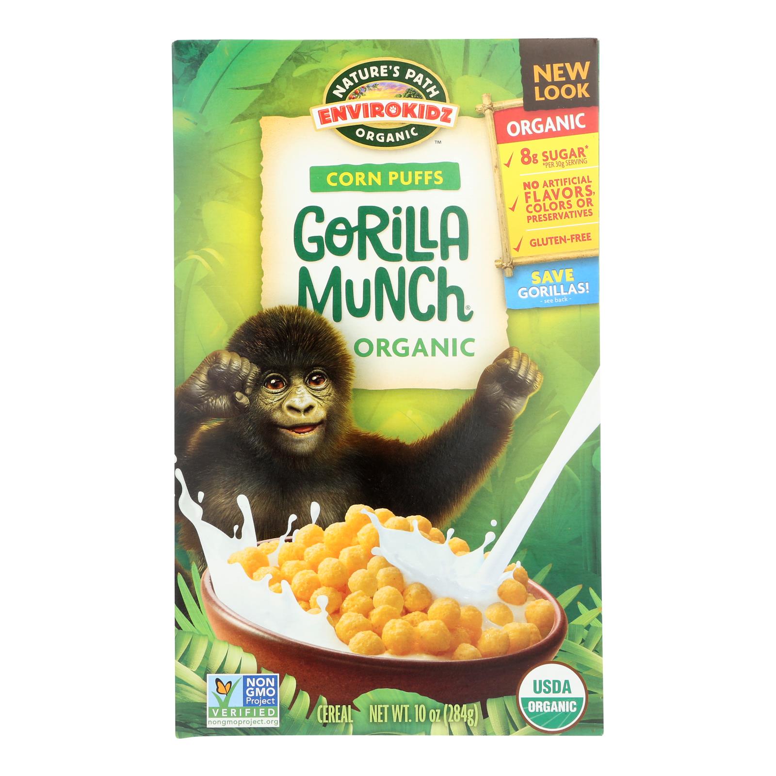 Envirokidz - Organic Gorilla Munch - Corn Puffs - 10 oz